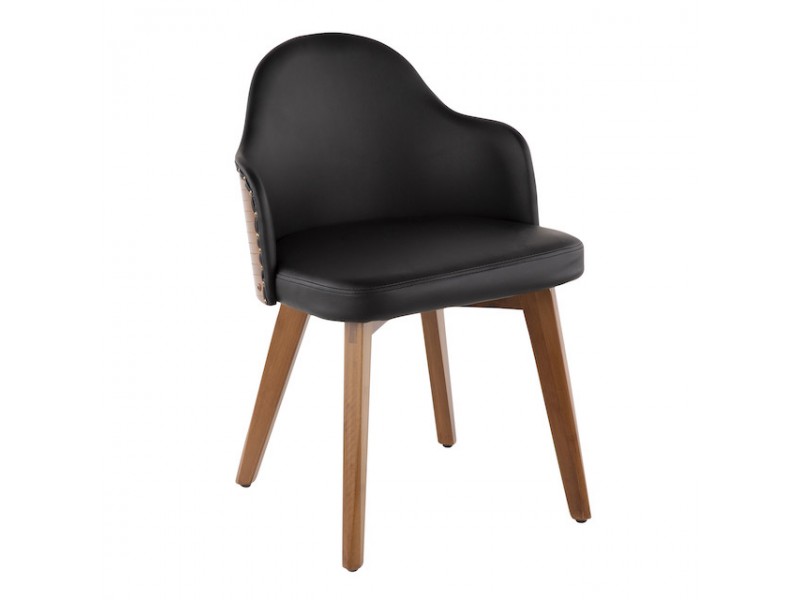 LumiSource Ahoy Chair - BLACK - Perspective