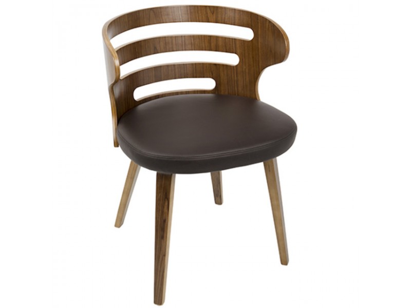 LumiSource Cosi Chair - BROWN - Perspective