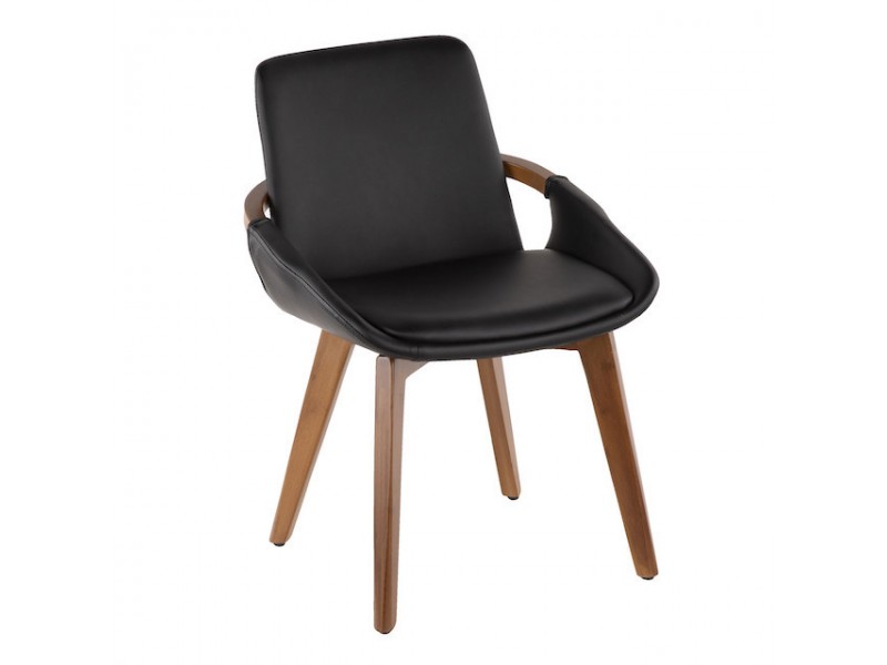 LumiSource Cosmo Chair - BLACK - Perspective