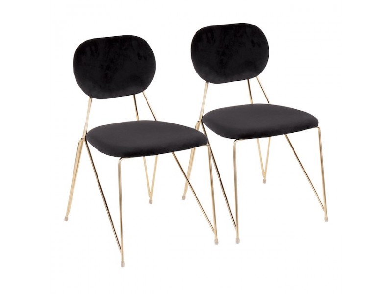 LumiSource Gwen Chair - Set of 2