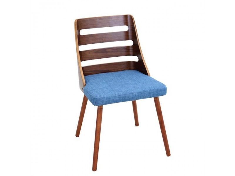 LumiSource Trevi Chair - BLUE - Perspective