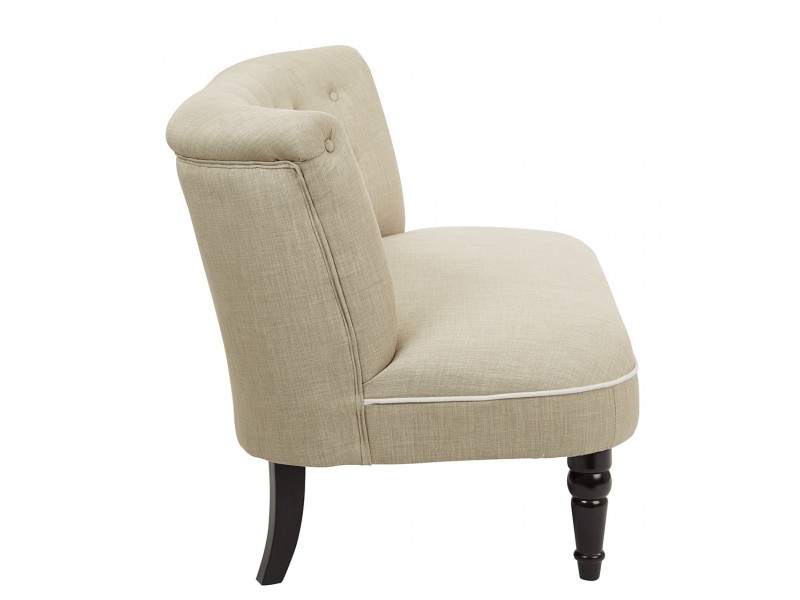 Christi Tufted - Milford Toast - Side