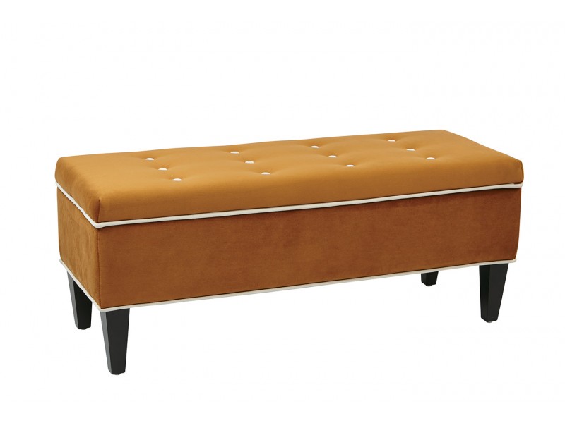 Cambridge Storage Bench - Goldenrod