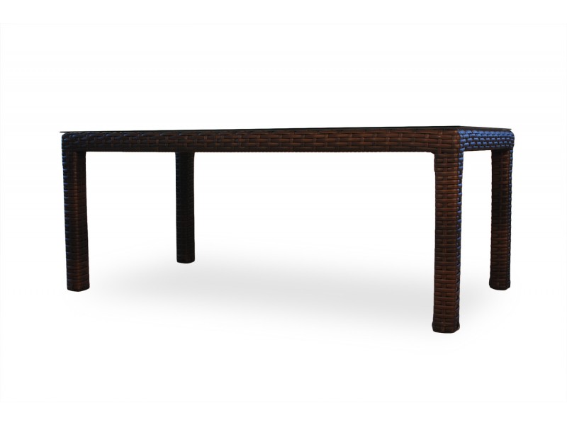 Contempo 72" Rectangular Umbrella Dining Table