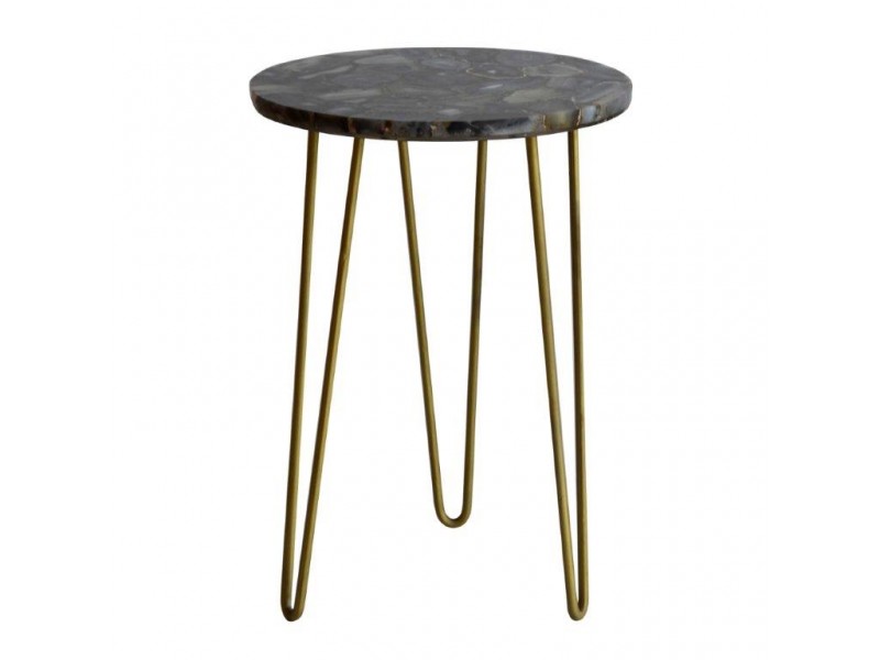 Bengal Manor Blue Agate Table