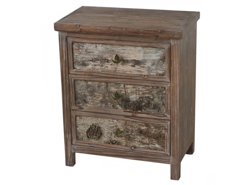 Maple Ridge 3 Drawer Chest 