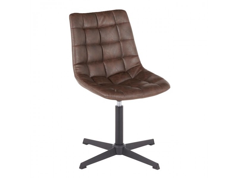 LumiSource Quad Chair - DARK BROWN - Perspective