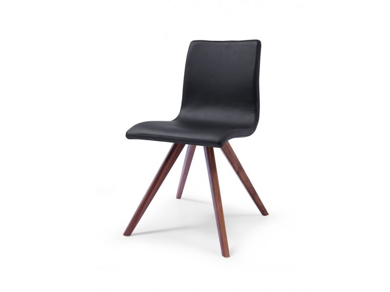 Olga Dining Chair Black - Front