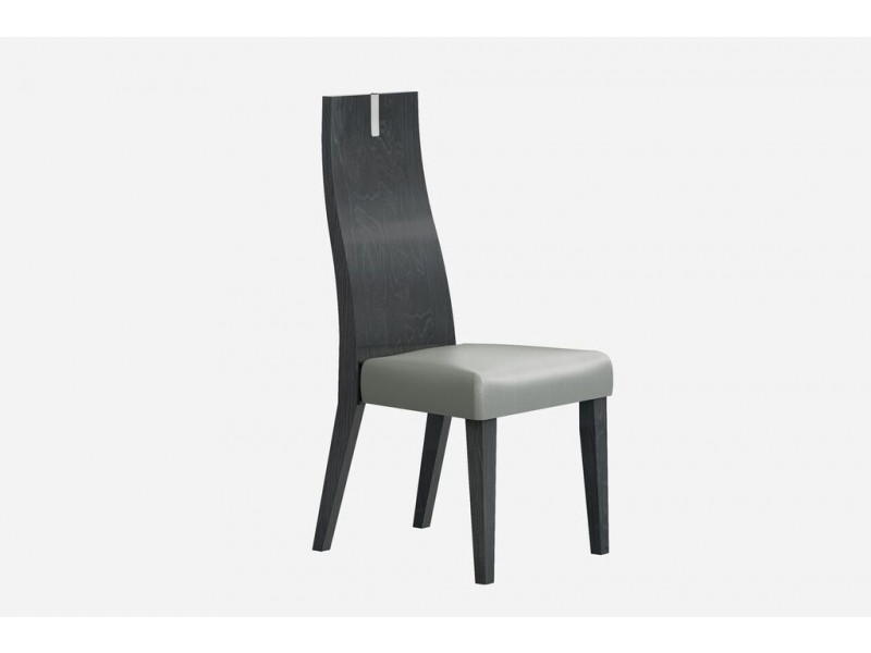 Los Angeles Dining Chair High Gloss Grey