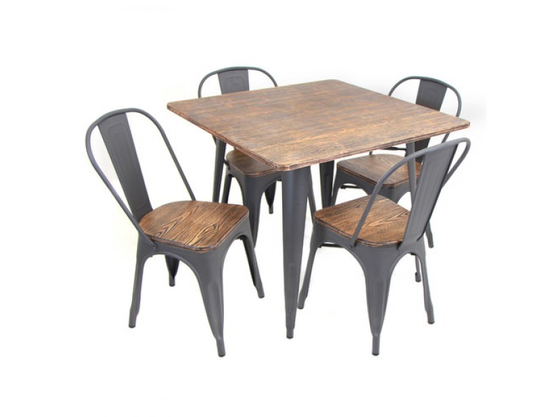 LumiSource Oregon Dining Set - 5 Piece