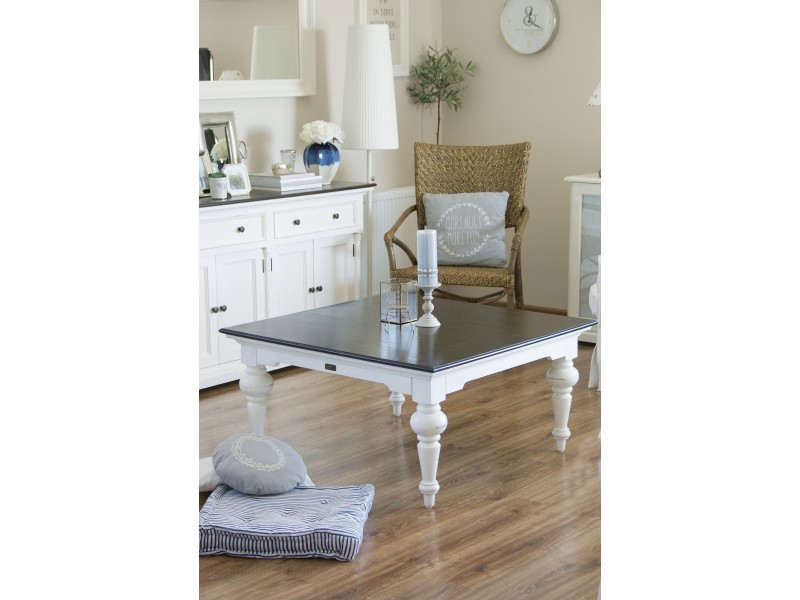 Nova Solo Square Coffee Table - Lifestyle
