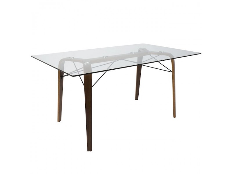 LumiSource Trilogy Dining Table - Perspective
