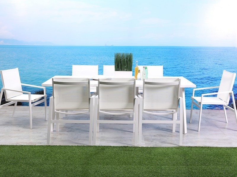 Whiteline Modern Living Rio Indoor / Outdoor Dining Table
