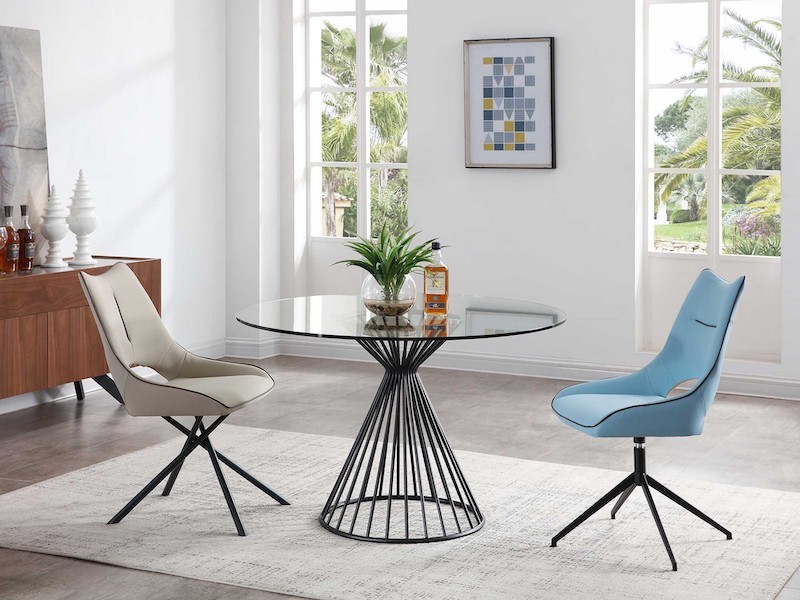 Whiteline Modern Living Cielo Dining Table