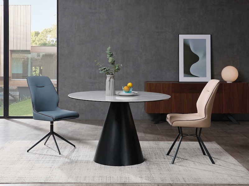 Whiteline Modern Living Sun Dining Table