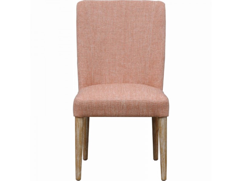 Moe's Home Collection Indiana Dining Chair - Set of 2 - Pink - Front