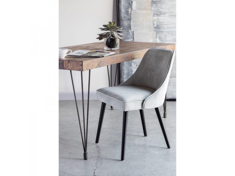 Moe's Home Collection Harmony Dining Chair - Set of 2 - White Smoke