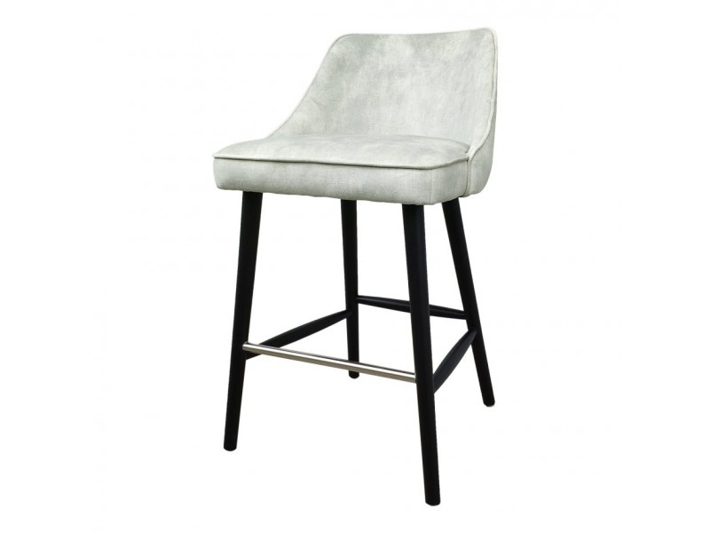 Moe's Home Collection Harmony Counter Stool - White Smoke - Perspective