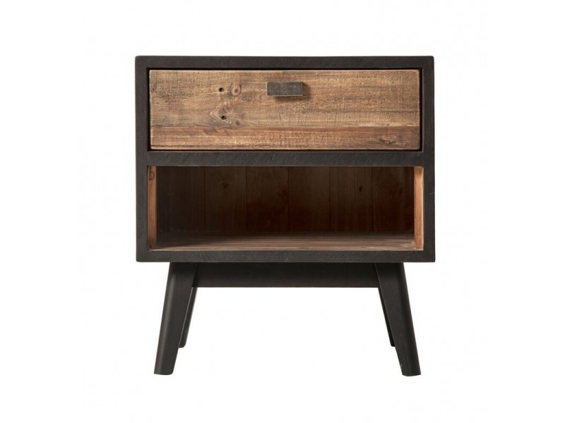 Nova Side Table Black - Front