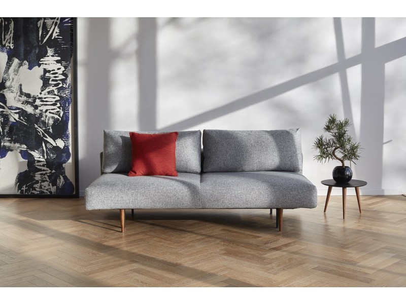 Frode Sofa WIth Dark Wood Legs - Lifestyle