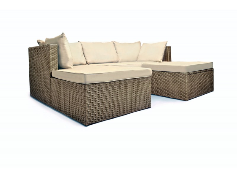 Tortuga Outdoor Reversible Space Saver Sectional - Angle
