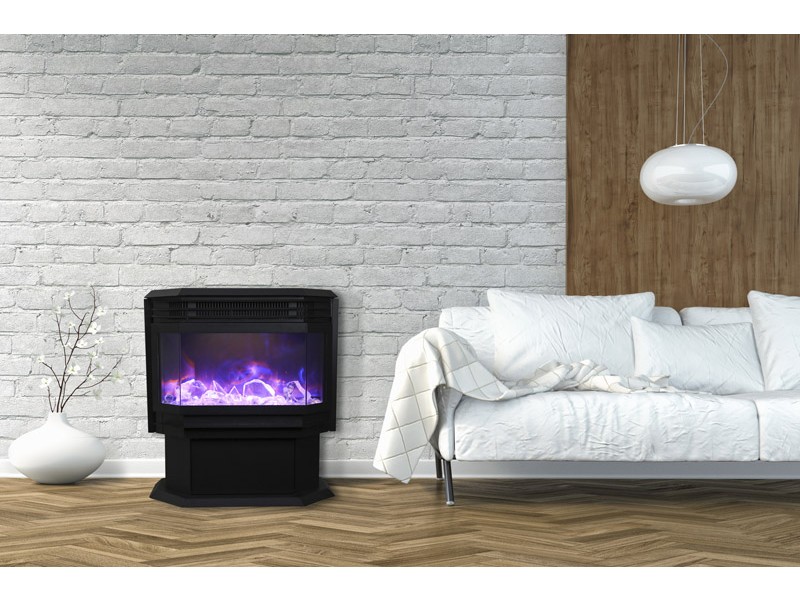 Sierra Flame 34" Wall Mount / Flush Mount Fireplace - Lifestyle