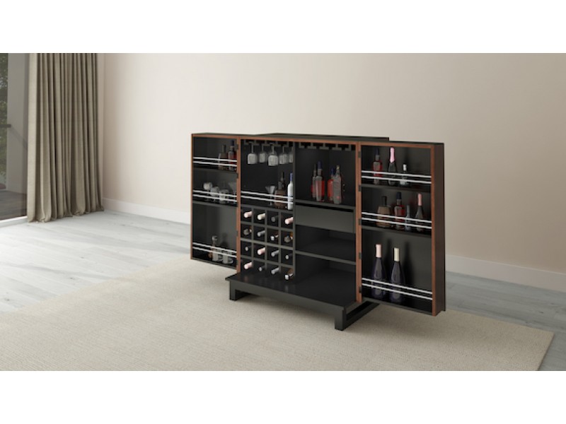 Furnitech Freestanding Bar - Open