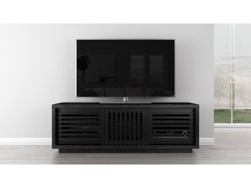 64" Contemporary Rustic TV Stand Media Console