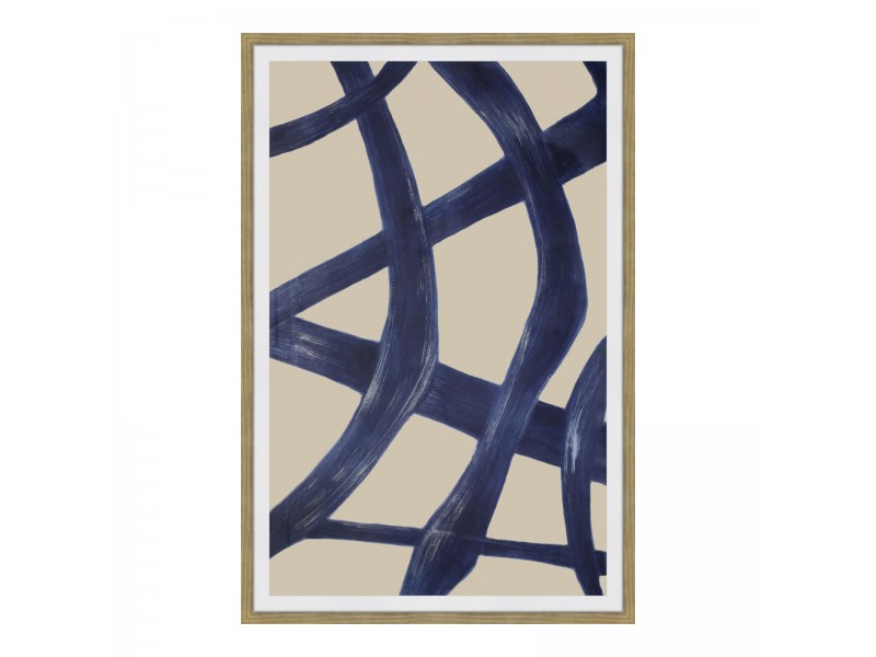 Clarity 2 Abstract Ink Print Wall Décor - Front