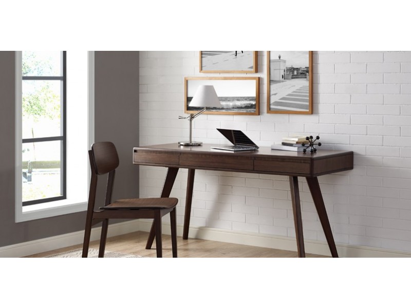 Currant Writing Desk - Black Walnut