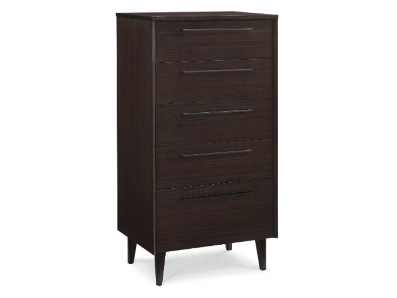 Greenington Sienna Five Drawer Chest -Mocha