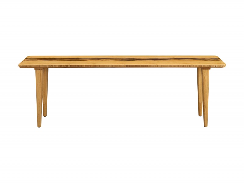 Greenington Azara Bench in Caramelized - Front