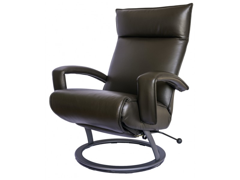 Lafer Gaga Recliner, Espresso - Graphite Base 