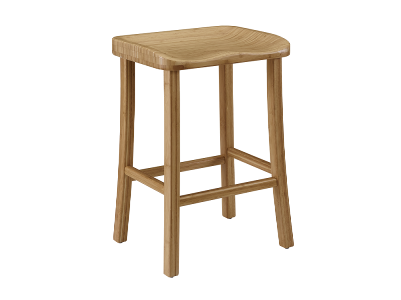 Caramelized Tulip 26" Counter Height Stool