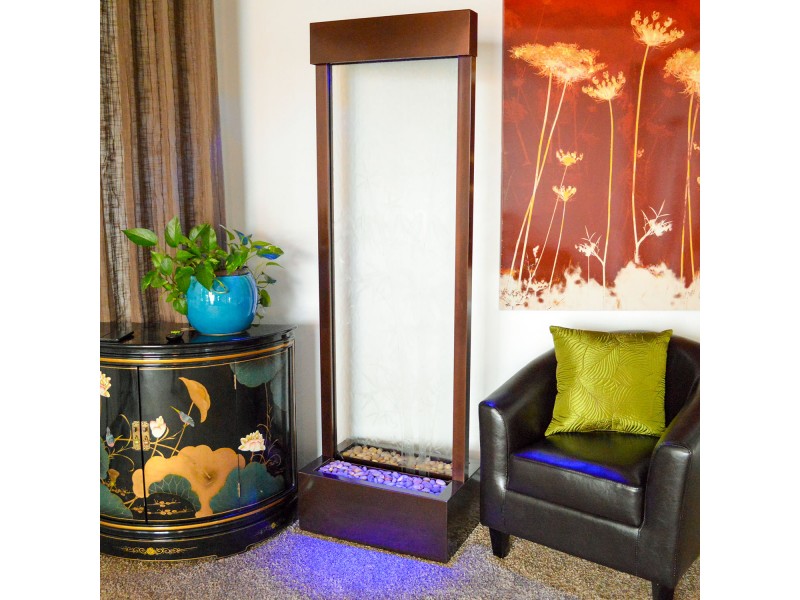 Gardenfall Etched Bamboo Water Fountain - 