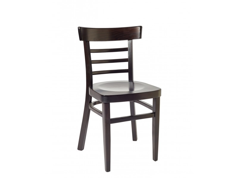 Giulia Side Chair In Dark Walnut