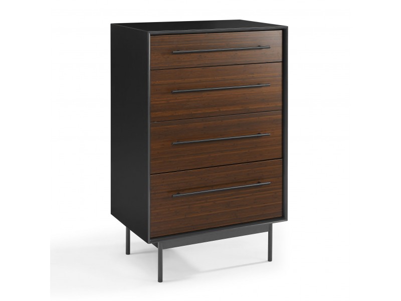 Greenington Park Avenue 4 Drawer High Chest - Angled View