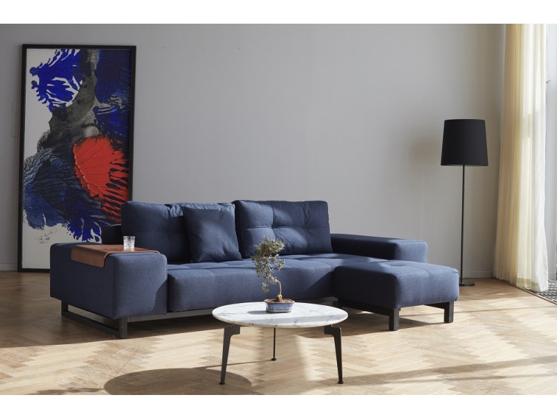 Innovation Living Grand D.E.L. Sofa With Black Wood Legs - Lifestyle