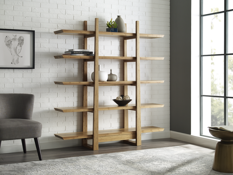 Greenington Caramelized Magnolia Shelf - Lifestyle Photo