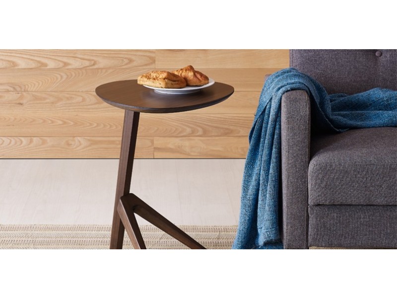 Rosemary Side Table - Black Walnut