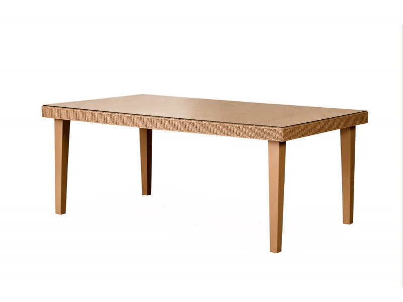 Hamptons 72" Rectangular Dining Table - Angled