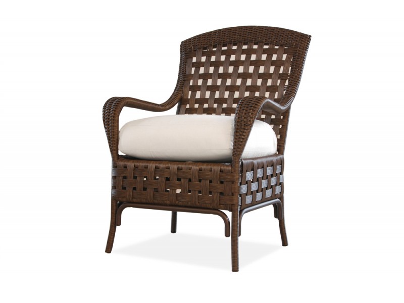 Haven Dining Armchair in Tobacco - Angled