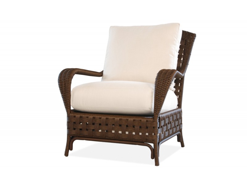 Haven Lounge Chair in Tobacco - Angled