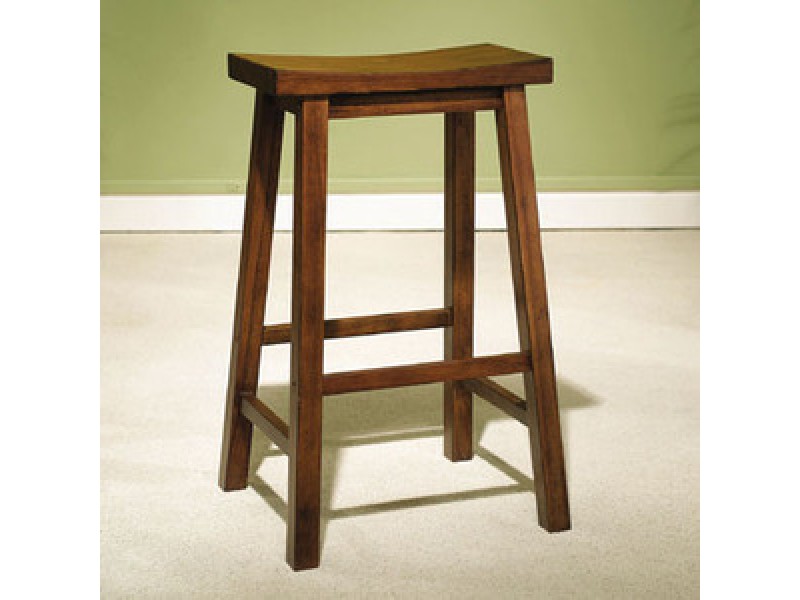 Powell Honey Brown Bar Stool 29 Seat Height