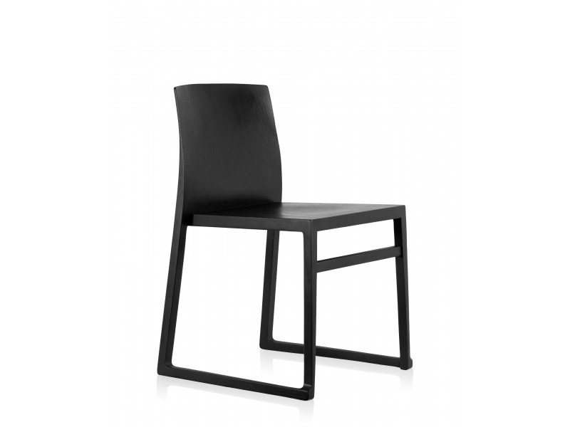 sidea Furniture Hanna Sled Chair - Black