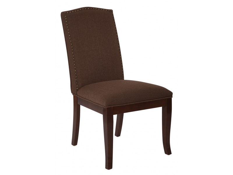 Hanson Dining Chair - Chocolate Fabric