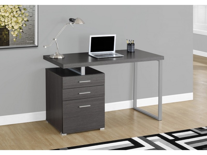 Computer Desk - 48"L / Grey Left Or Right Facing
