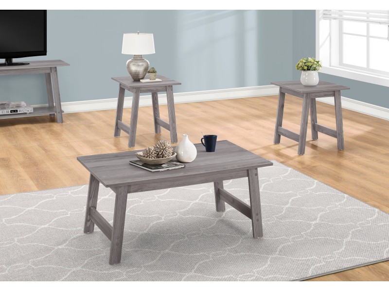 Table Set - 3pcs Set Grey
