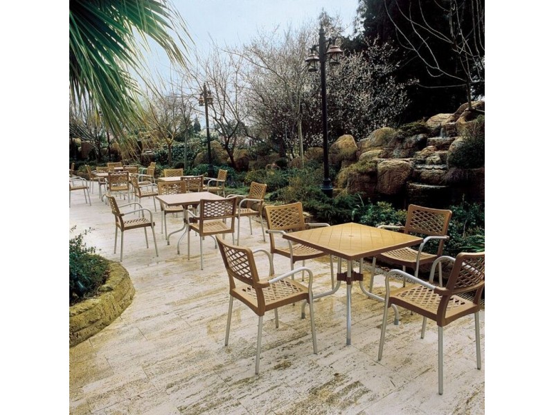Compamia Bella Resin Dining Arm Chair - Set of 4