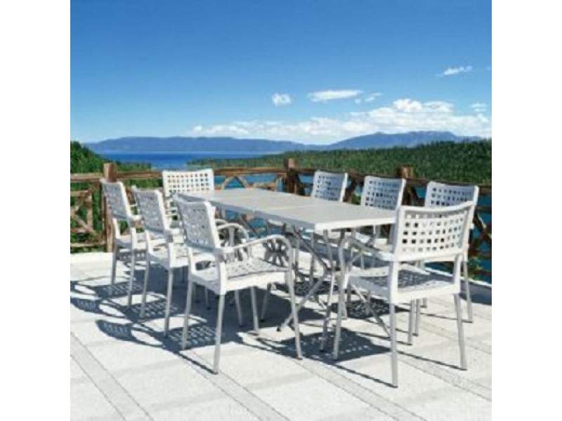 Compamia Gala Resin Dining Arm Chair - Set of 4